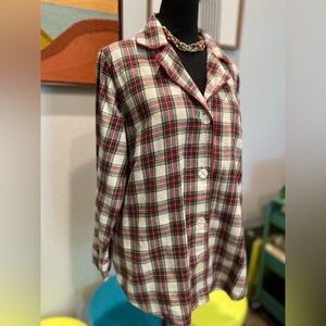 Ralph Lauren | Winter Plaid w Monogram | Large | Flannel | Button Down